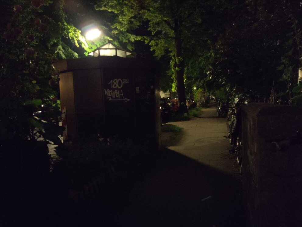 Die Automatik bei Dunkelheit.
