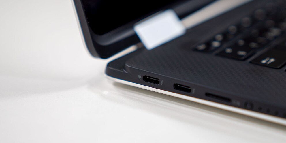 Das Dell XPS 15 hat nur USB-C-Anschlüsse