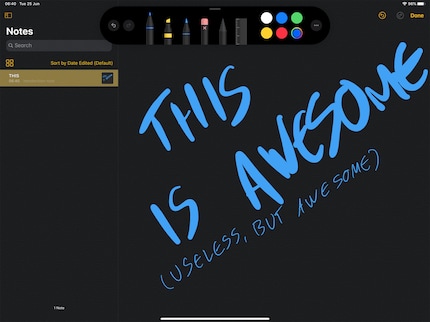 Notes also got a bit of a refurb