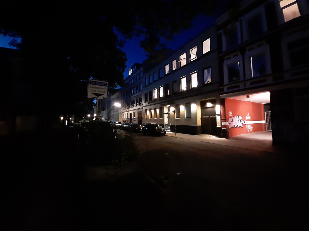 Nacht mit Weitwinkel