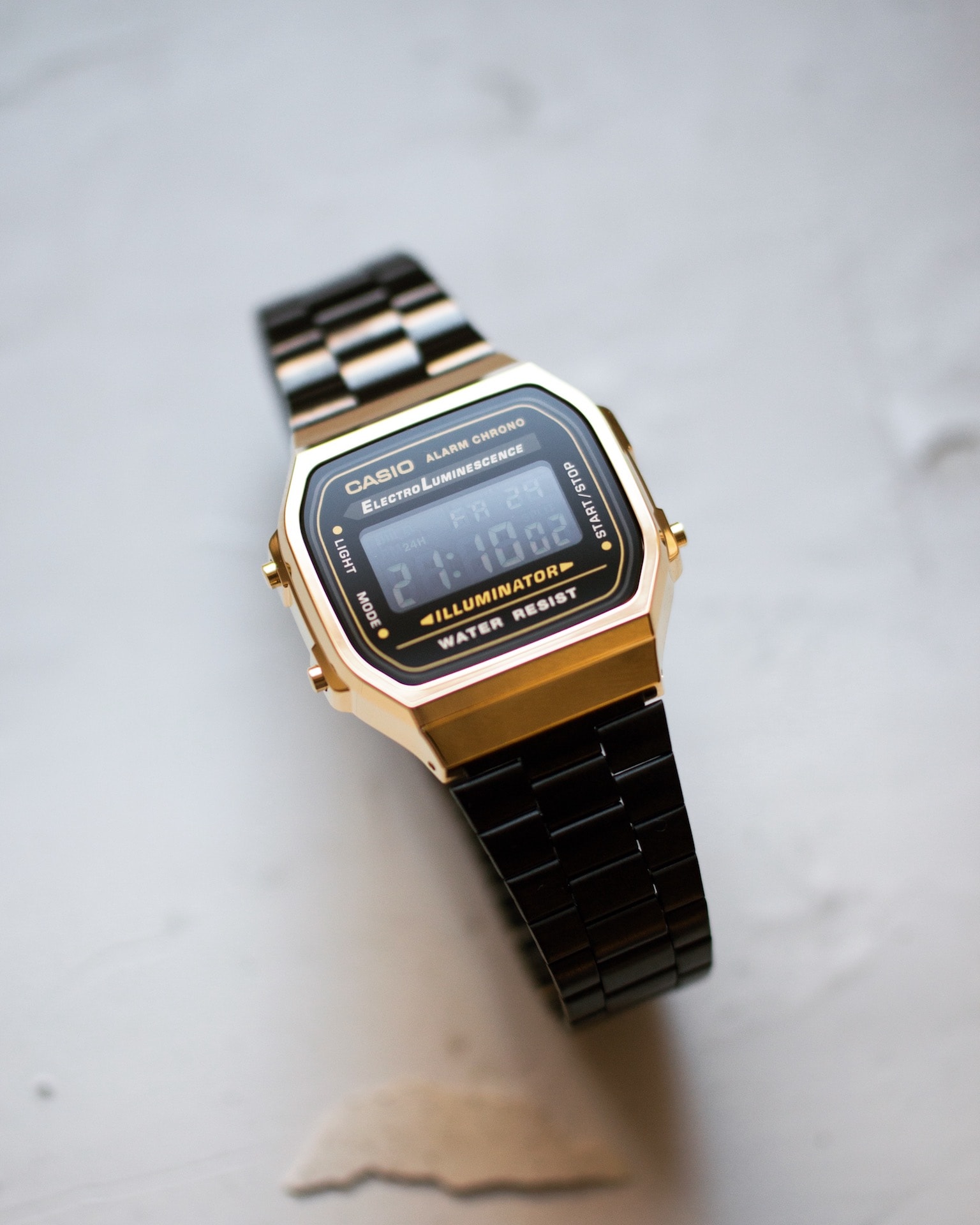 Casio Vintage A168WEGB Digitaluhr 36 mm kaufen bei Galaxus