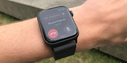Die Audioqualität beim Telefonieren über die Uhr ist überraschend gut.