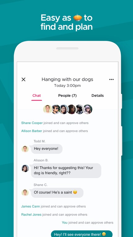 Im Chat können Details geklärt werden