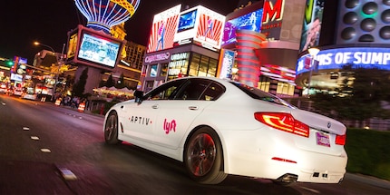 Die Zukunft auf vier Rädern: ein selbstfahrendes Lyft-Taxi. Quelle: The Drive