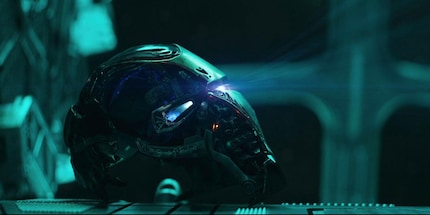 Iron Man's helmet in «Avengers: Endgame»