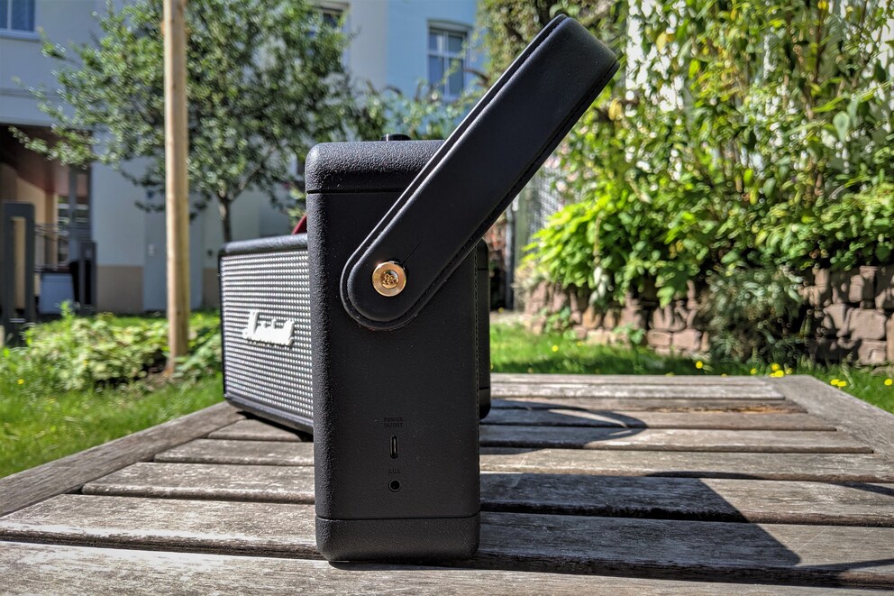 USB-C-Anschluss an der Seite des Stockwell II.