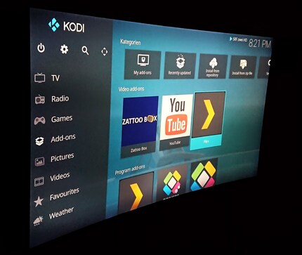 Dank Addons muss bei Kodi auch nicht auf die Einbindung von Plex, YouTube oder Zattoo verzichtet werden.