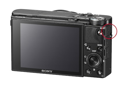 Except for the microphone connection (circled in red), the RX100M7 looks exactly the same as the RX100M6.