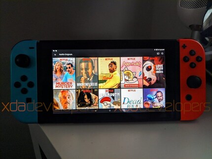 Netflix läuft, allerdings nur in SD, weil die Switch nicht Widevine L1 verifiziert ist.