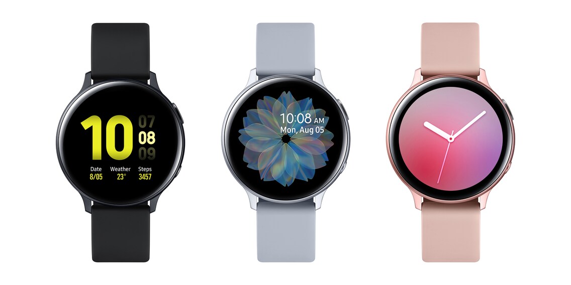 Samsung Galaxy Watch Active2: Sportliche Smartwatch in verbesserter Neuauflage