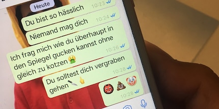 Eine mögliche Nebenwirkung von hohem Social-Media-Konsum: digitales Bullying. Quelle: Oberhessische Presse