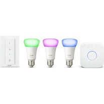 Philips Hue White & Color Ambiance Starterset (E27, 10 W, 806 lm, 5 x, G)