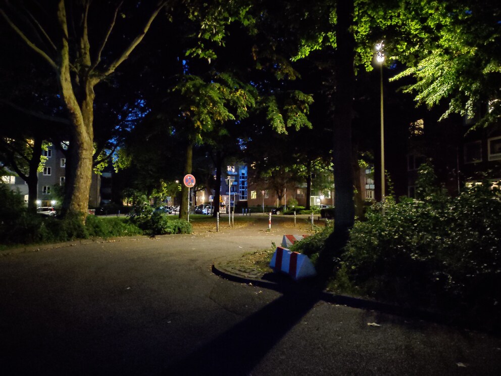 Foto mit Nachtmodus