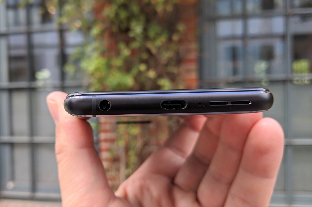 USB-C- und Audioanschluss