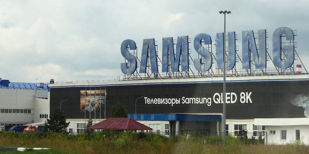 Samsung factory in Kaluga, Russia