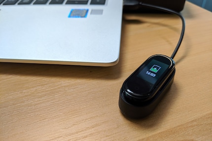 Charging on a laptop or any other USB port.