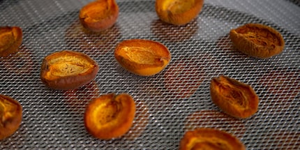 Dried apricots: You should put the finished fruit to one side earlier