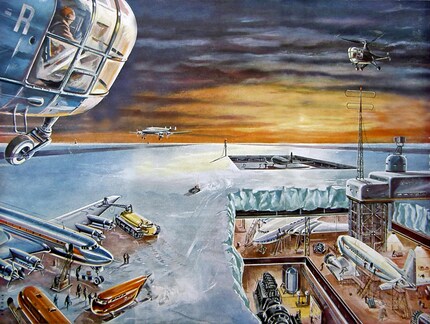Das neue Universum 70, 1953: Städte in der Eiswüste des Polarmeeres