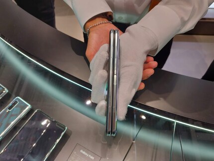 The Foldable viewed from the side.