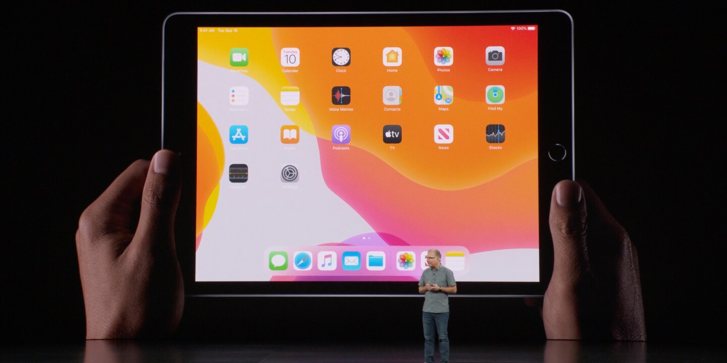Das neue günstige iPad versteht sich jetzt mit Tastaturen