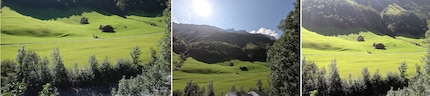 V.l. Sony, GoPro, Pixel. DJI fehlt, weil der Kollege anfangs «Take Picture» statt «Take Photo» gerufen hat.