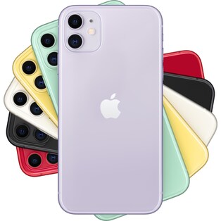 Apple iPhone 11 (64 GB, Purple, 6.10", SIM + eSIM, 12 Mpx, 4G)