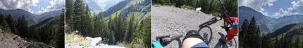 V.l. GoPro, Sony, DJI, Pixel. Die DJI hat hier wohl zu spät ausgelöst.