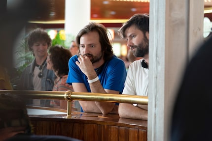 Die Duffer Brothers am «Stranger Things»-Set
