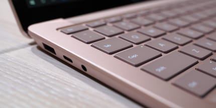 Endlich gibt's auch USB-C.