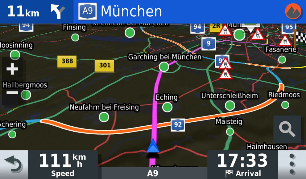 Was? Nur 111 km/h?