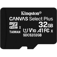 Kingston Canvas Select Plus microSDHC Card 32GB (microSDHC, 32 GB, U1, UHS-I)