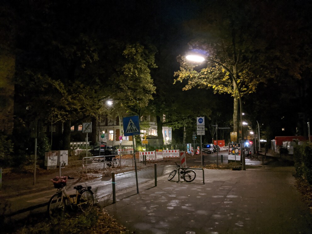 Automatik bei Nacht.