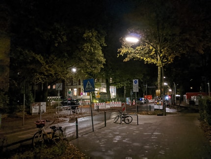 Automatik bei Nacht.