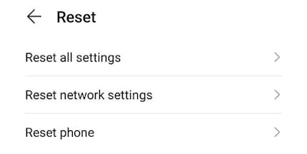 Bevor du loslegst, muss dein Phone frisch formatiert sein