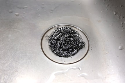 I only used a third of the steel wool sponge.