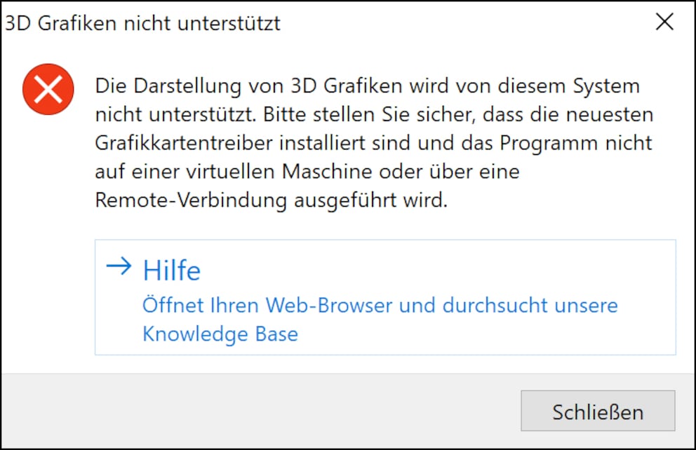 HeavyLoad vermisst einen Grafiktreiber.