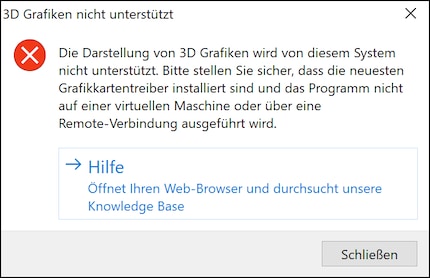 HeavyLoad is missing a graphics driver.
