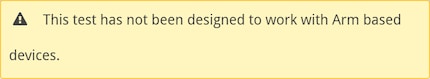 And PCMark 10 won't work either.