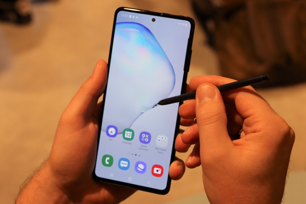 Der S Pen ist auch beim Note10 Lite das Alleinstellungsmerkmal.
