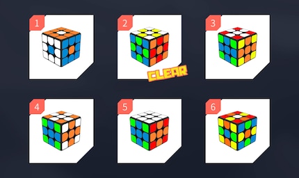 In the «pattern» mode, you can shoot different colour combinations.