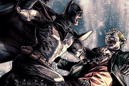 Batman nach einer Zeichnung Lee Bermejos