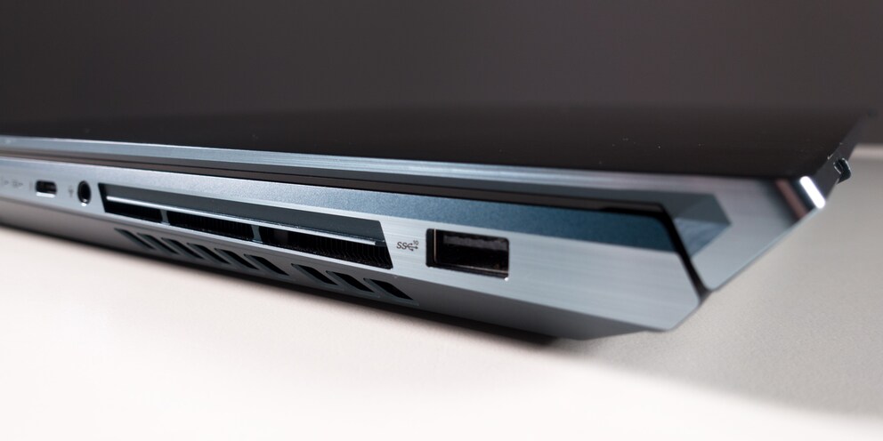Thunderbolt 3, 3.5-mm-Klinkenanschluss, USB 3.1 Typ-A