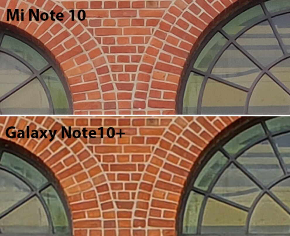 Samsungs 12 Megapixel gegen Xiaomis 27 Megapixel.