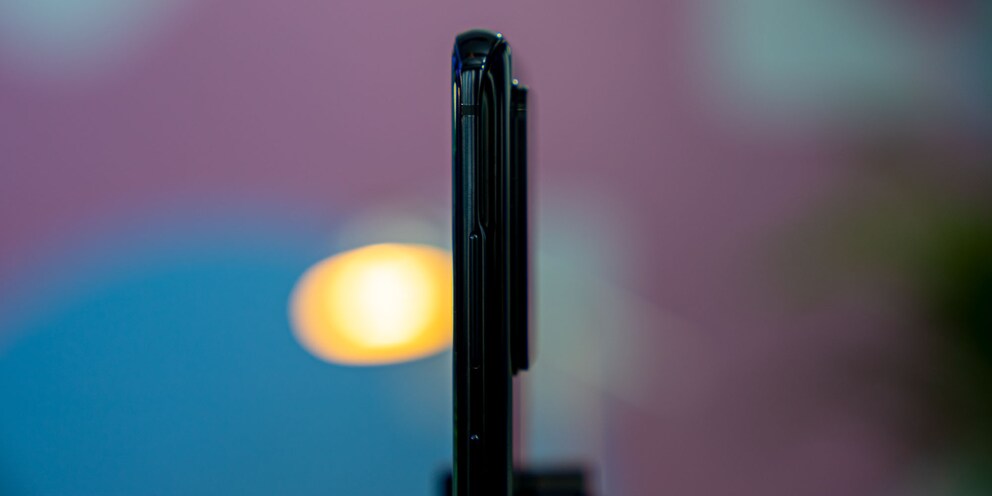 Der Camera Bump ist recht groß und eckig