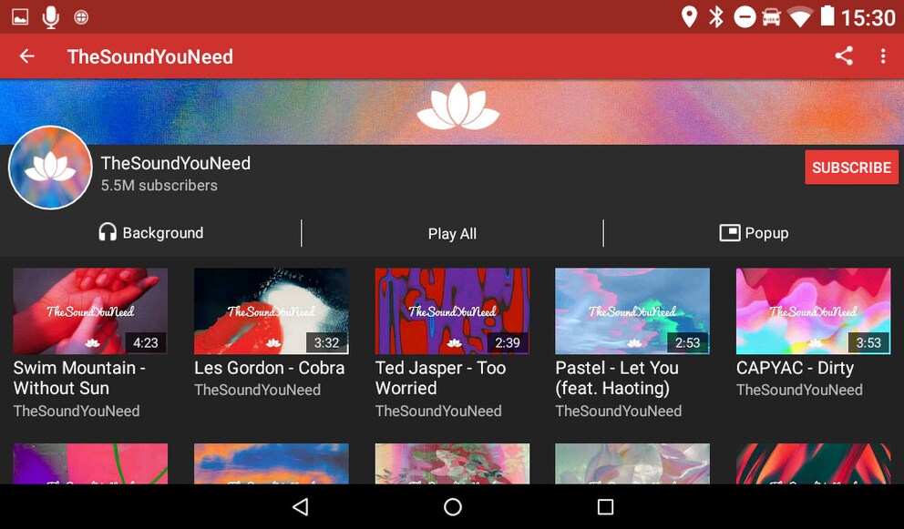 Damit der Bildschirm aktiviert bleibt, kannst du einfach Videos laufen lassen