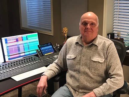 Mike in seinem Studio.