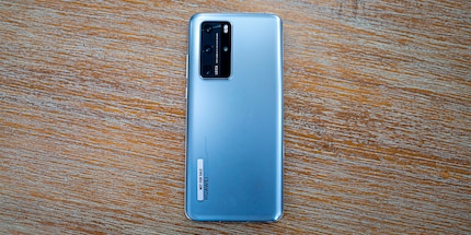 Das Huawei P40 Pro in Silver Frost