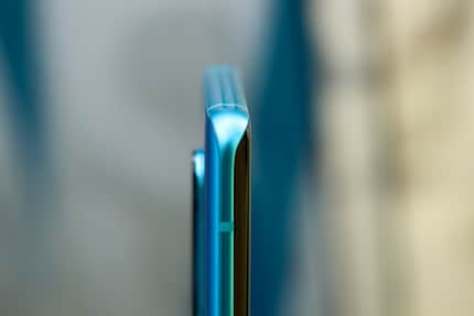 The side edges are strongly curved.