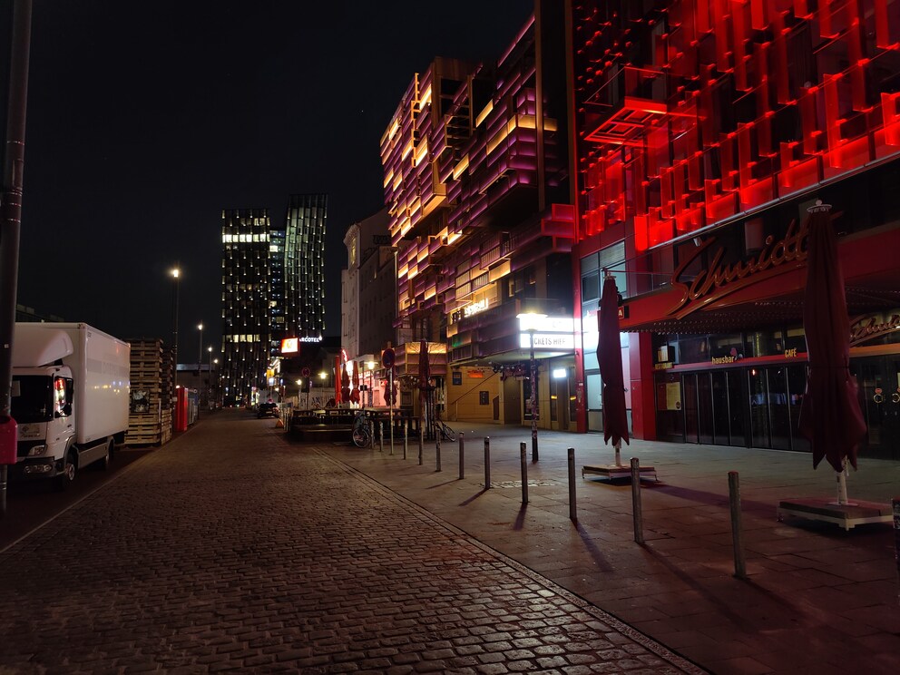 Automatik bei Nacht.