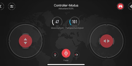 Im «Controller-Modus» übernehme ich das Steuer.